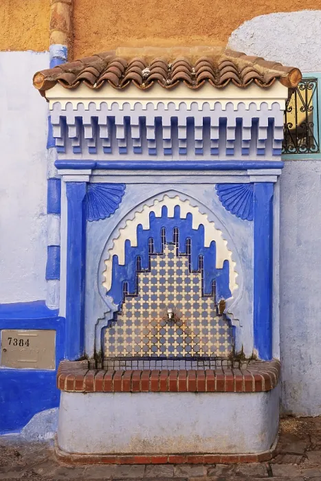 Gerahmter Druck : MAR, Chefchaouen Gerahmter Druck : MAR, Chefchaouen