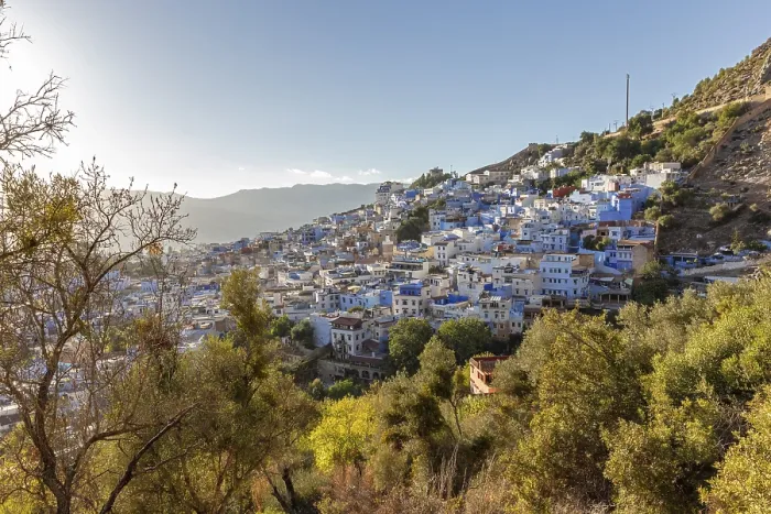 Gerahmter Druck : März, Chefchaouen Gerahmter Druck : März, Chefchaouen