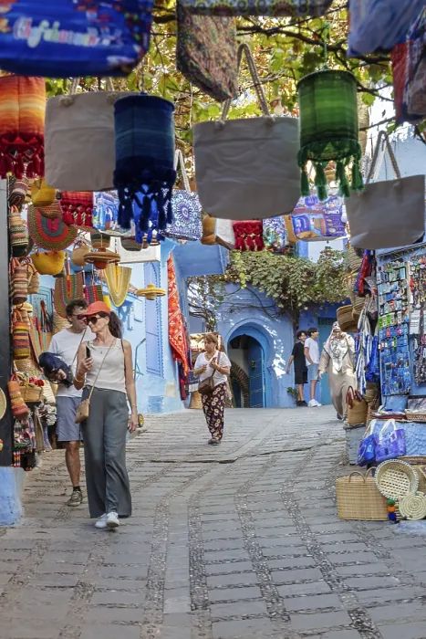 Gerahmter Druck : MAR, Chefchaouen Gerahmter Druck : MAR, Chefchaouen