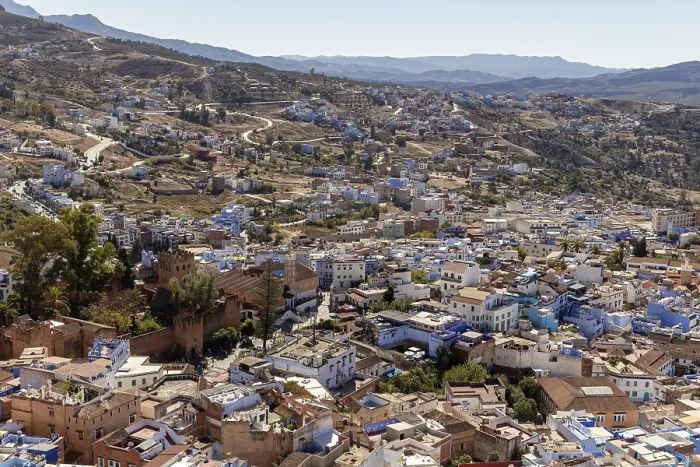 Gerahmter Druck : MAR, Chefchaouen Gerahmter Druck : MAR, Chefchaouen