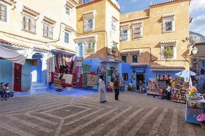 Gerahmter Druck : MAR, Chefchaouen Gerahmter Druck : MAR, Chefchaouen