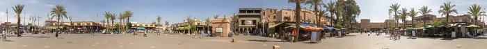 Gerahmter Druck : MAR, Marrakesch, Pano Gerahmter Druck : MAR, Marrakesch, Pano