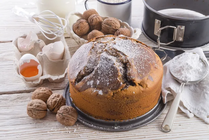 Gerahmter Druck : Marmorkuchen Gerahmter Druck : Marmorkuchen