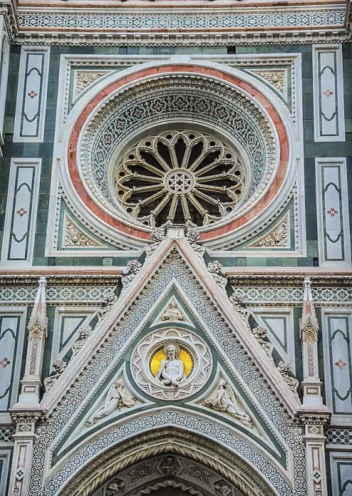 Gerahmter Druck : Marmorkanzel der Florentiner Dom Gerahmter Druck : Marmorkanzel der Florentiner Dom