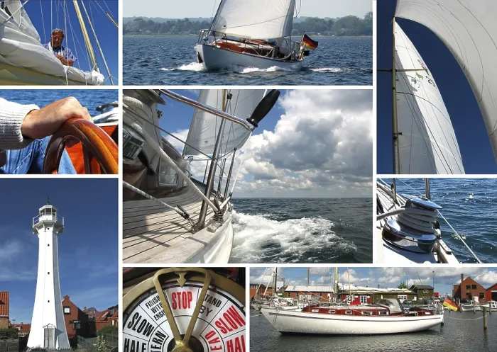 Gerahmter Druck : Maritime-Gimmick Gerahmter Druck : Maritime-Gimmick