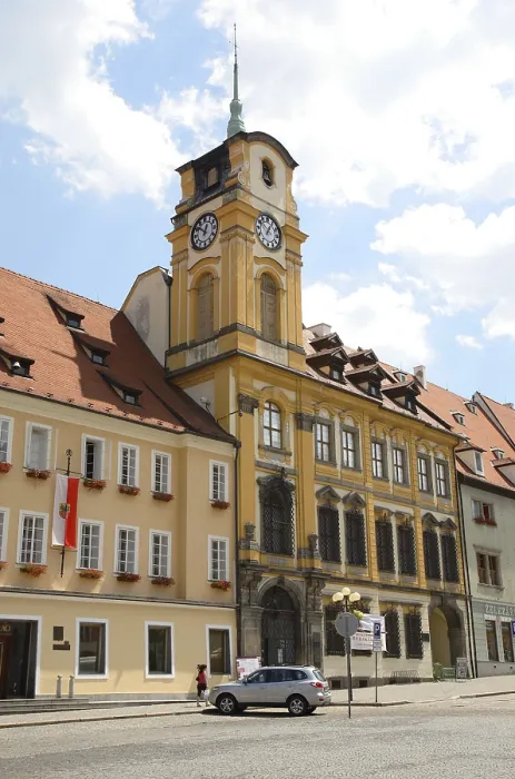 Gerahmter Druck : Marktplatz und Zentrum von Cheb Gerahmter Druck : Marktplatz und Zentrum von Cheb