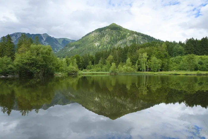 Gerahmter Druck : Sumpfsee, Oberstdorf, Allgäu Gerahmter Druck : Sumpfsee, Oberstdorf, Allgäu
