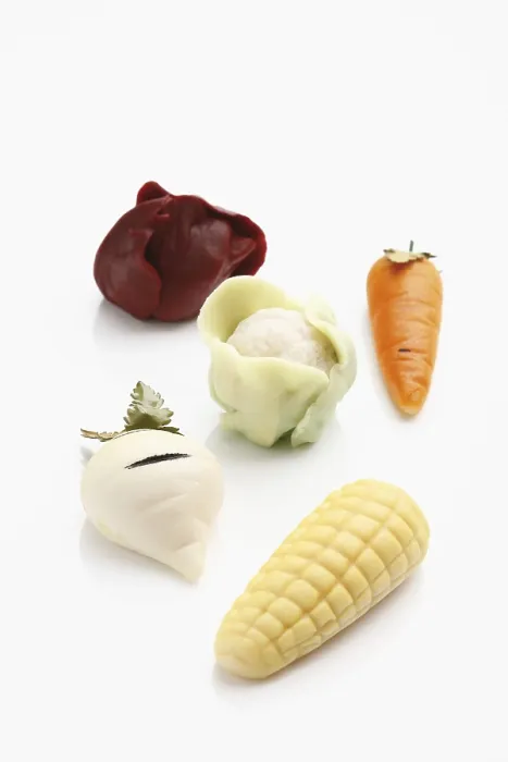 Gerahmter Druck : Marzipan-Gemüse Gerahmter Druck : Marzipan-Gemüse