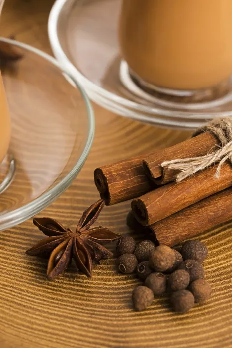 Gerahmter Druck : Masala chai Gerahmter Druck : Masala chai