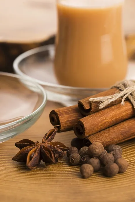 Gerahmter Druck : Masala chai Gerahmter Druck : Masala chai