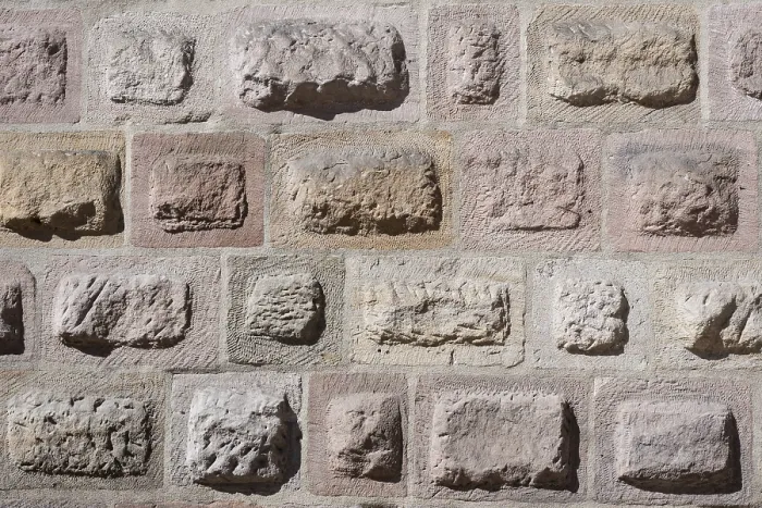 Gerahmter Druck : Mauersteine, Vollformat, Deutschland. Gerahmter Druck : Mauersteine, Vollformat, Deutschland.