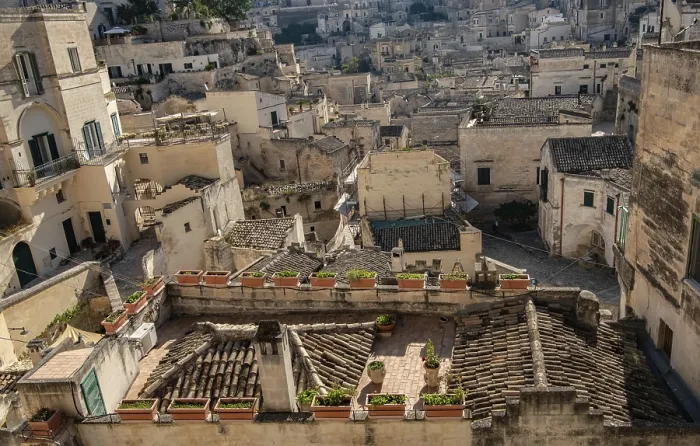 Gerahmter Druck : Matera, Italien Gerahmter Druck : Matera, Italien