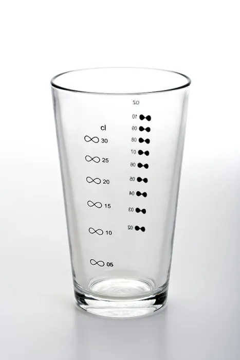 Gerahmter Druck : Messbecher Gerahmter Druck : Messbecher