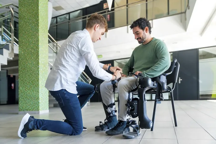 Gerahmter Druck : Mechanischer Exoskelett Gerahmter Druck : Mechanischer Exoskelett