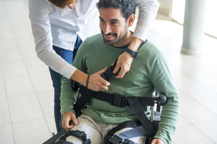 Gerahmter Druck : Mechanischer Exoskelett Gerahmter Druck : Mechanischer Exoskelett
