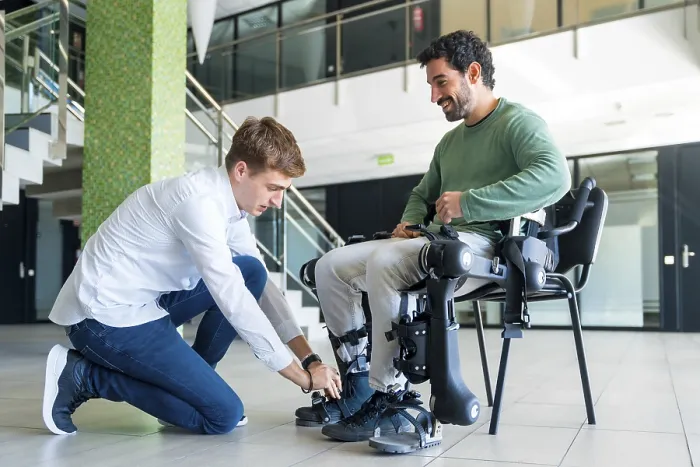 Gerahmter Druck : Mechanischer Exoskelett Gerahmter Druck : Mechanischer Exoskelett