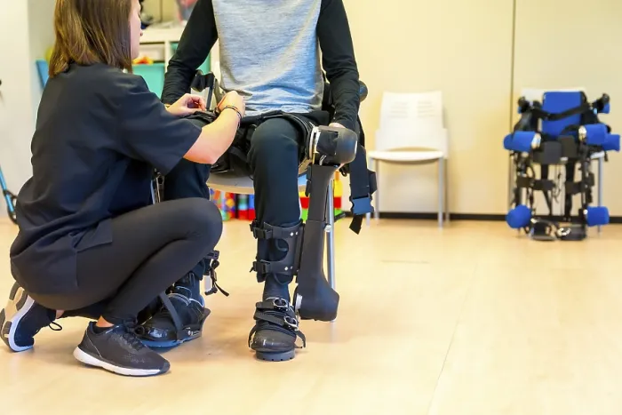 Gerahmter Druck : Mechanischer Exoskelett Gerahmter Druck : Mechanischer Exoskelett