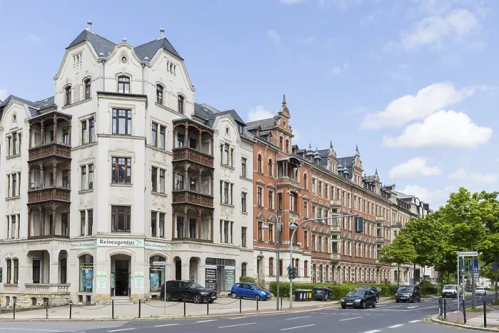 Gerahmter Druck : Entwicklung auf der Weststraße Gerahmter Druck : Entwicklung auf der Weststraße