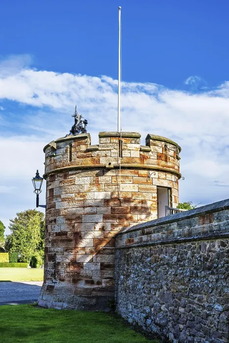 Gerahmter Druck : Dirleton Castle und Gärten, Dirleton Gerahmter Druck : Dirleton Castle und Gärten, Dirleton