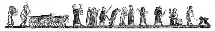 Gerahmter Druck : Menetrier, Shepherd, Weinrufer Gerahmter Druck : Menetrier, Shepherd, Weinrufer