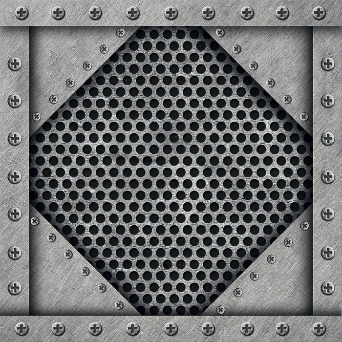 Gerahmter Druck : Metalltexturierte Hintergrund mit Kopfplatz. Gerahmter Druck : Metalltexturierte Hintergrund mit Kopfplatz.