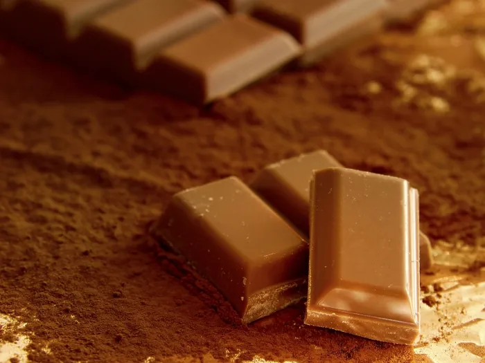 Gerahmter Druck : Milchschokolade Gerahmter Druck : Milchschokolade