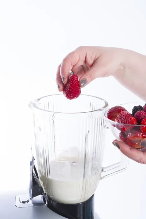 Gerahmter Druck : Milkshake Gerahmter Druck : Milkshake