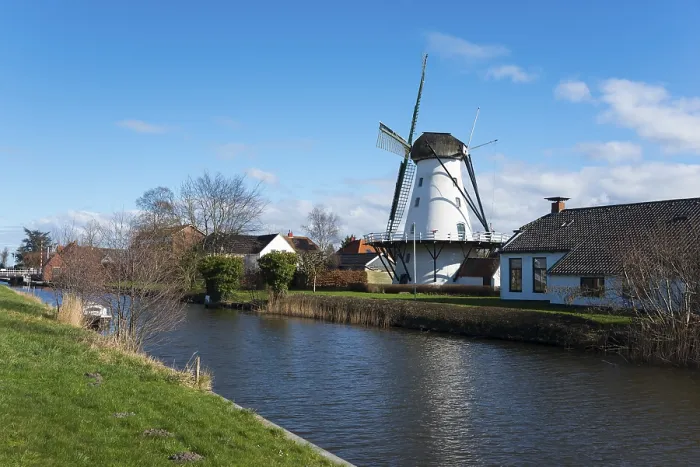 Gerahmter Druck : Mühle, Windmühle, De Widde Meuln Gerahmter Druck : Mühle, Windmühle, De Widde Meuln