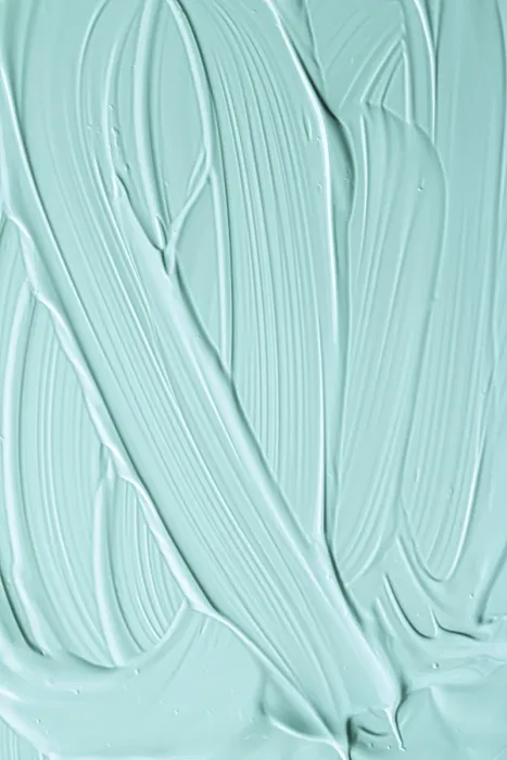 Gerahmter Druck : Mint-Kosmetik-Textur-Hintergrund Gerahmter Druck : Mint-Kosmetik-Textur-Hintergrund