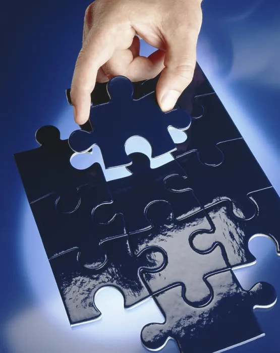Gerahmter Druck : Verlorenes Puzzlestück Gerahmter Druck : Verlorenes Puzzlestück