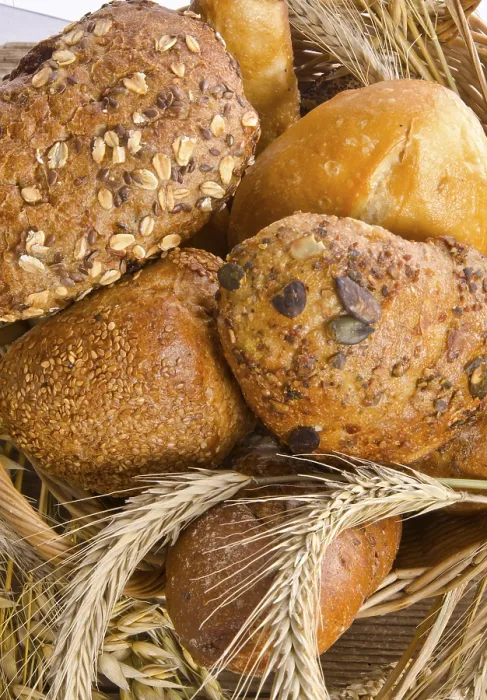 Gerahmter Druck : Gemischte Brötchen Gerahmter Druck : Gemischte Brötchen