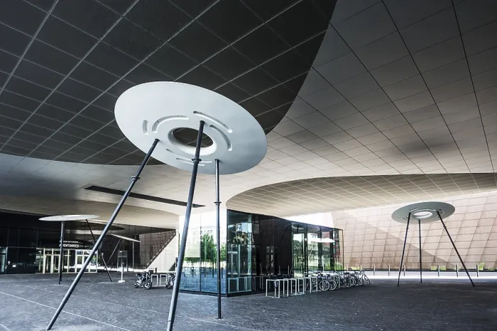 Gerahmter Druck : Moderne Architektur, Universität Luxemburg