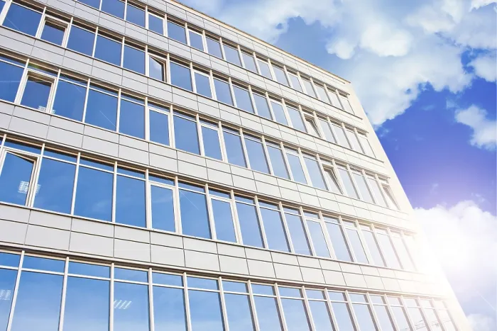 Gerahmter Druck : Moderne Gebäude über Sonnenlicht. Gerahmter Druck : Moderne Gebäude über Sonnenlicht.