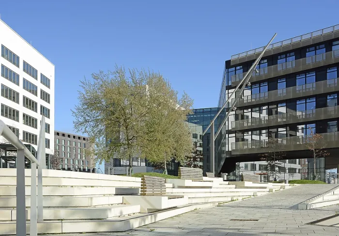 Gerahmter Druck : Hafencity-Bürogebäude in Hamburg Gerahmter Druck : Hafencity-Bürogebäude in Hamburg