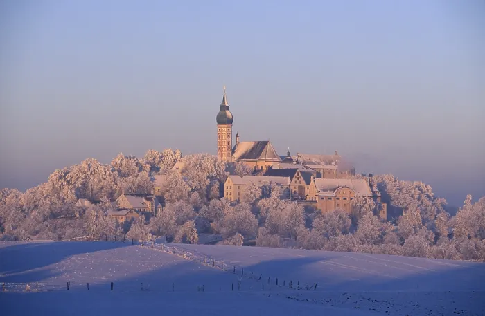 Gerahmter Druck : Kloster Andechs - Oberbayern - Deutschland Gerahmter Druck : Kloster Andechs - Oberbayern - Deutschland