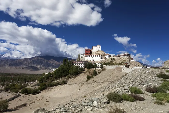 Gerahmter Druck : Kloster in Leh, Indien Gerahmter Druck : Kloster in Leh, Indien