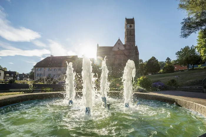 Gerahmter Druck : Kloster und Klosterkirche Gerahmter Druck : Kloster und Klosterkirche