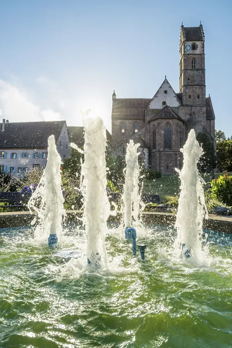 Gerahmter Druck : Kloster und Klosterkirche Gerahmter Druck : Kloster und Klosterkirche