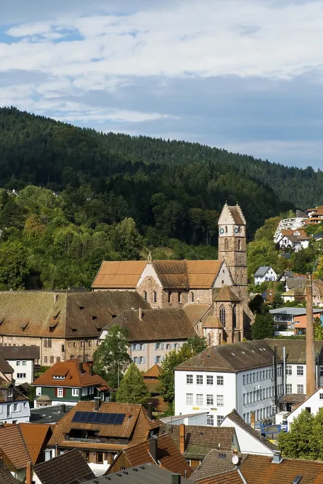 Gerahmter Druck : Kloster und Klosterkirche Gerahmter Druck : Kloster und Klosterkirche