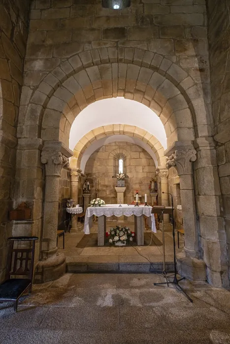 Gerahmter Druck : Kloster San Pedro de Ansemil