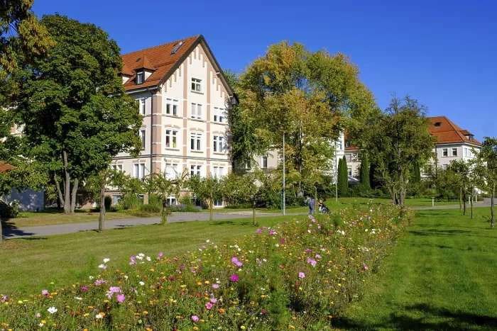 Gerahmter Druck : Kloster der Heimsuchung Mariens Gerahmter Druck : Kloster der Heimsuchung Mariens