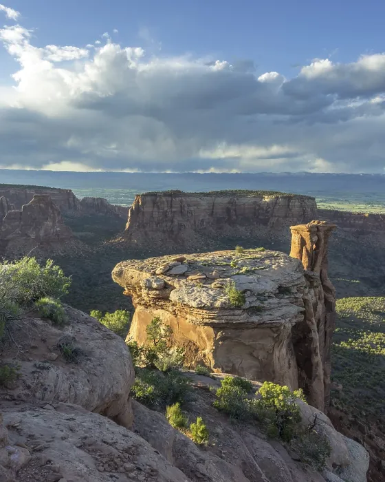 Gerahmter Druck : Den Monument Canyon bei Abendlicht. Gerahmter Druck : Den Monument Canyon bei Abendlicht.