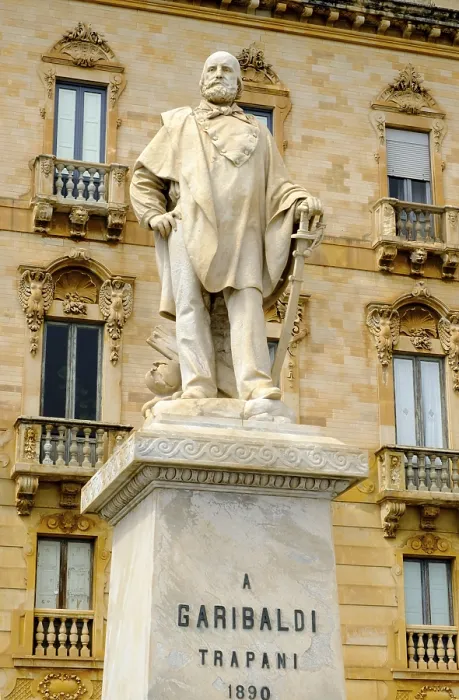 Gerahmter Druck : Denkmal für Giuseppe Garibaldi Gerahmter Druck : Denkmal für Giuseppe Garibaldi