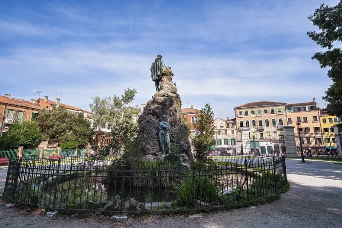 Gerahmter Druck : Denkmal für Giuseppe Garibaldi Gerahmter Druck : Denkmal für Giuseppe Garibaldi