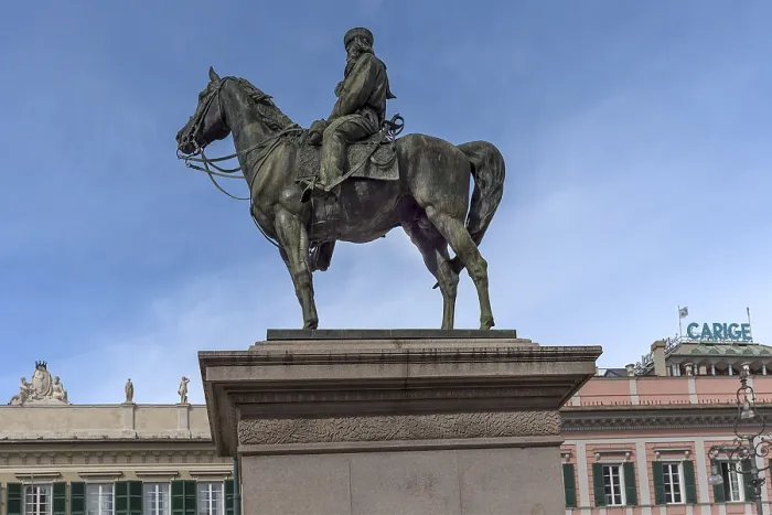 Gerahmter Druck : Denkmal für Giuseppe Garibaldi Gerahmter Druck : Denkmal für Giuseppe Garibaldi