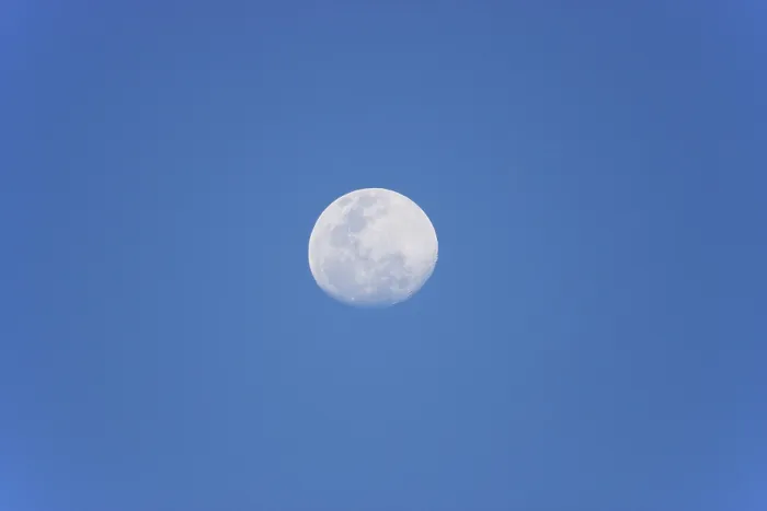 Gerahmter Druck : Moon