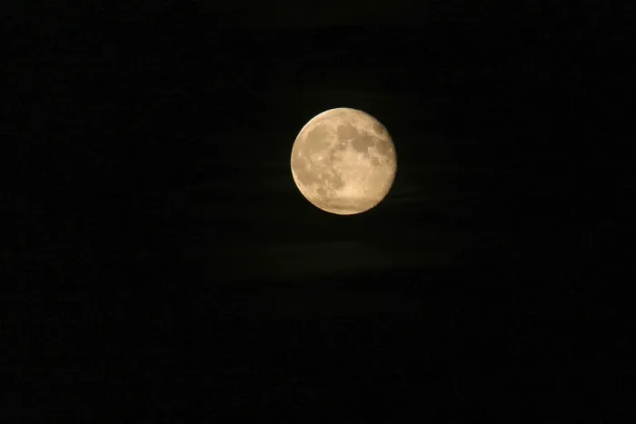 Gerahmter Druck : Vollmond Gerahmter Druck : Vollmond