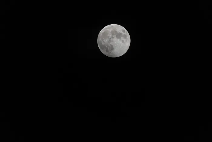 Gerahmter Druck : Vollmond, Deutschland