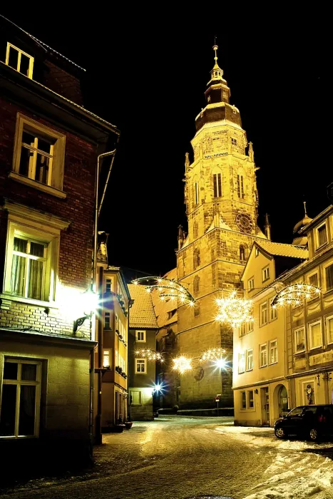 Gerahmter Druck : Morizkirche in Coburg Gerahmter Druck : Morizkirche in Coburg
