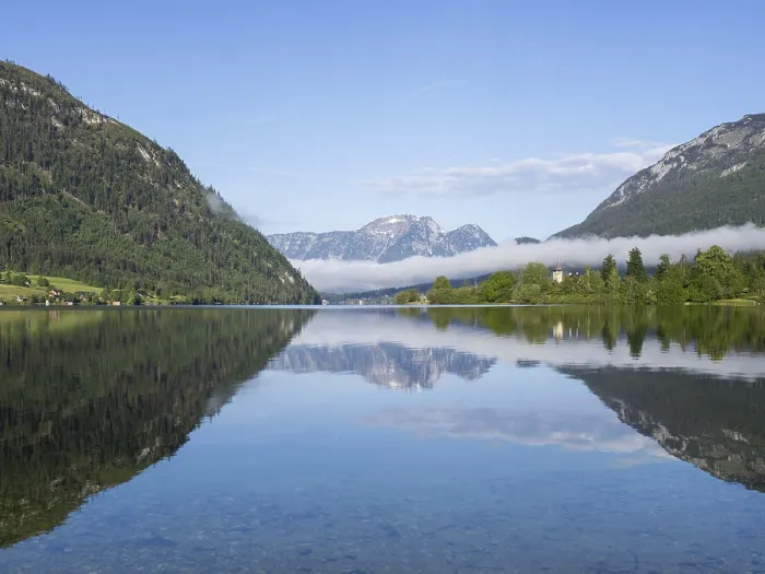 Gerahmter Druck : Morgensonnenatmosphäre, Reflexion. Gerahmter Druck : Morgensonnenatmosphäre, Reflexion.